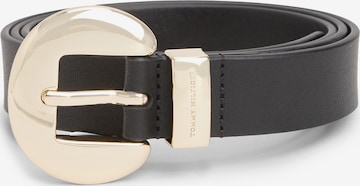 TOMMY HILFIGER Vyö 'OVAL 2.5' värissä musta: etupuoli