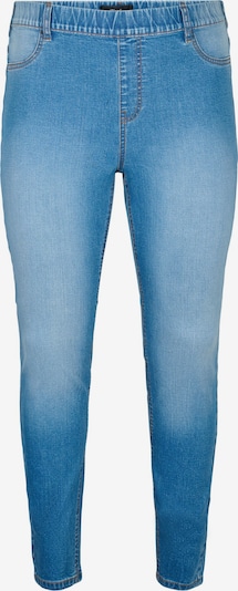 Jeans Zizzi pe albastru denim, Vizualizare produs