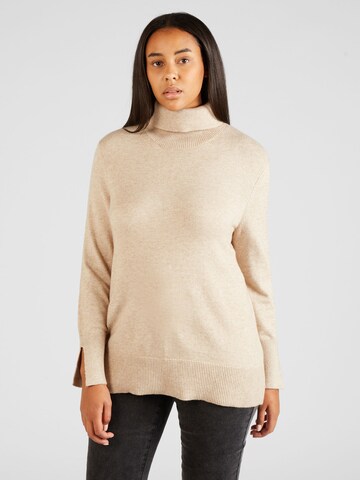 Pullover 'Fia' di ONLY Carmakoma in beige: frontale