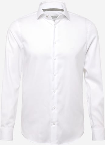 Michael Kors Button Up Shirt 'DOBBY' in White: front