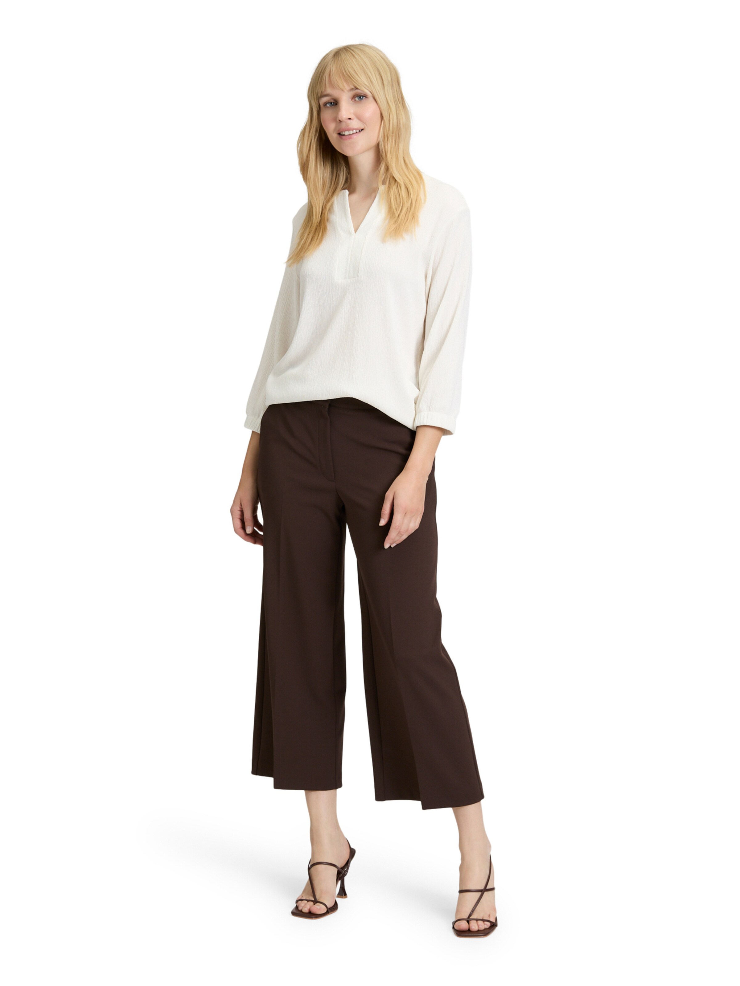 Wide leg Pantaloni di Betty Barclay in marrone