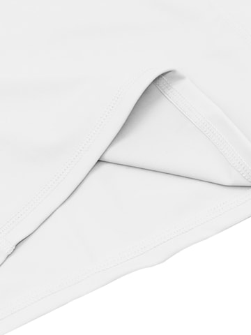 MEETWEE Performance shirt 'Sports swimming short-sleeved UPF50+ top' in White