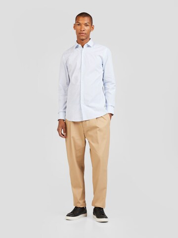 HUGO Slim Fit Hemd 'Kenno' in Blau