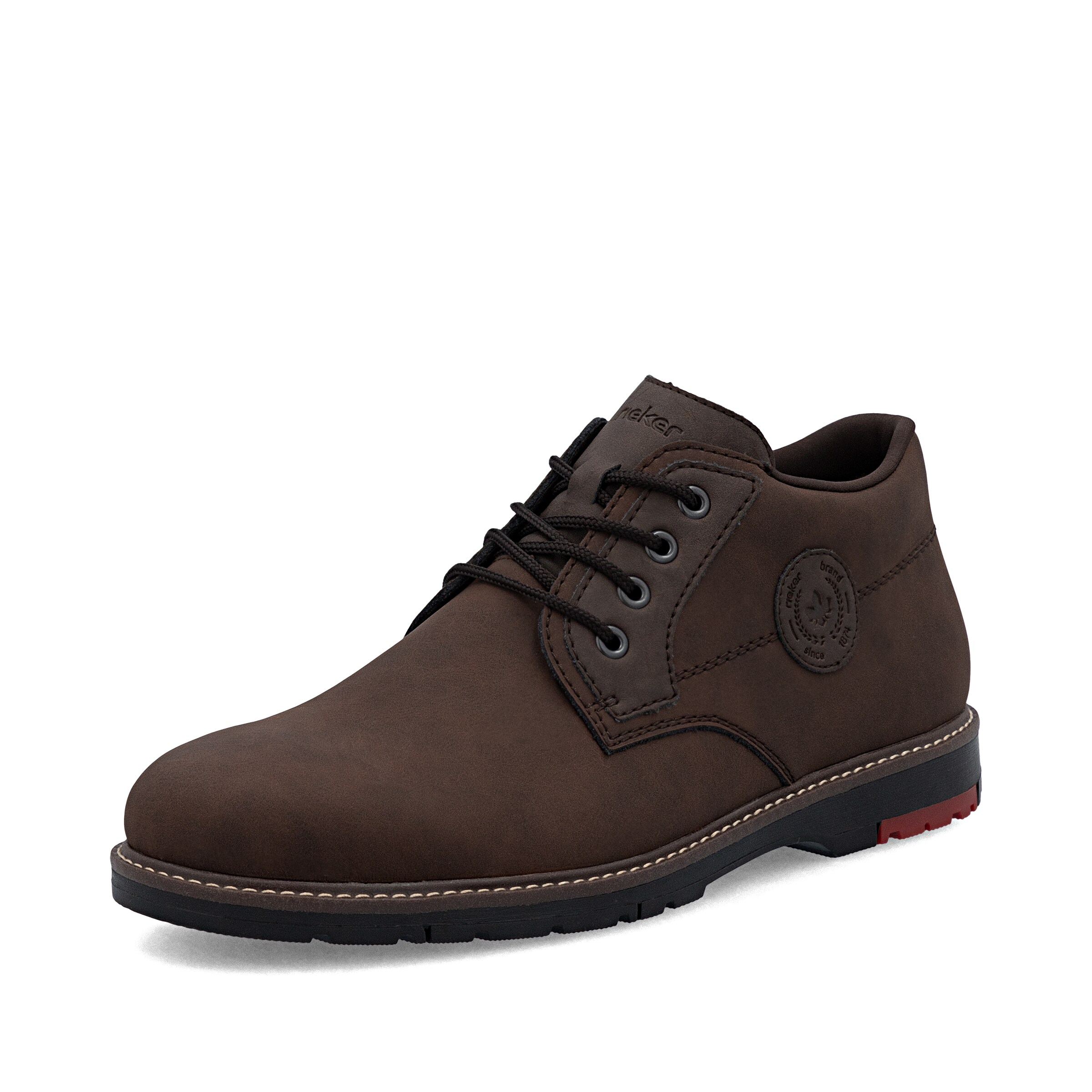 Chaussure à lacets ' 10539 ' Rieker en marron : devant