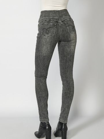 KOROSHI Skinny Jeans in Grau