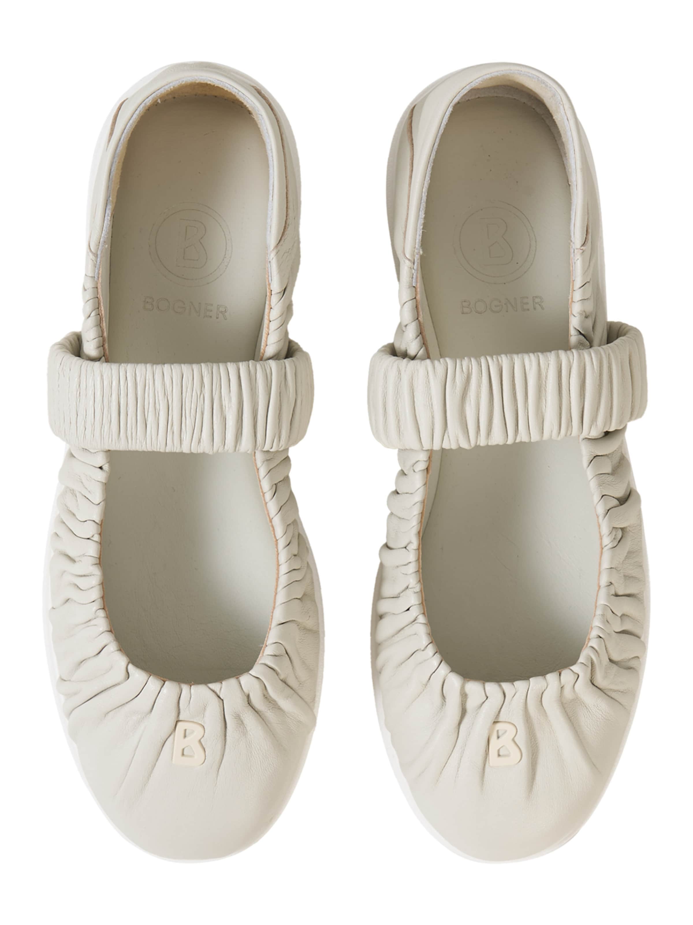 BOGNER Riemchenballerina 'Vienna' in Beige