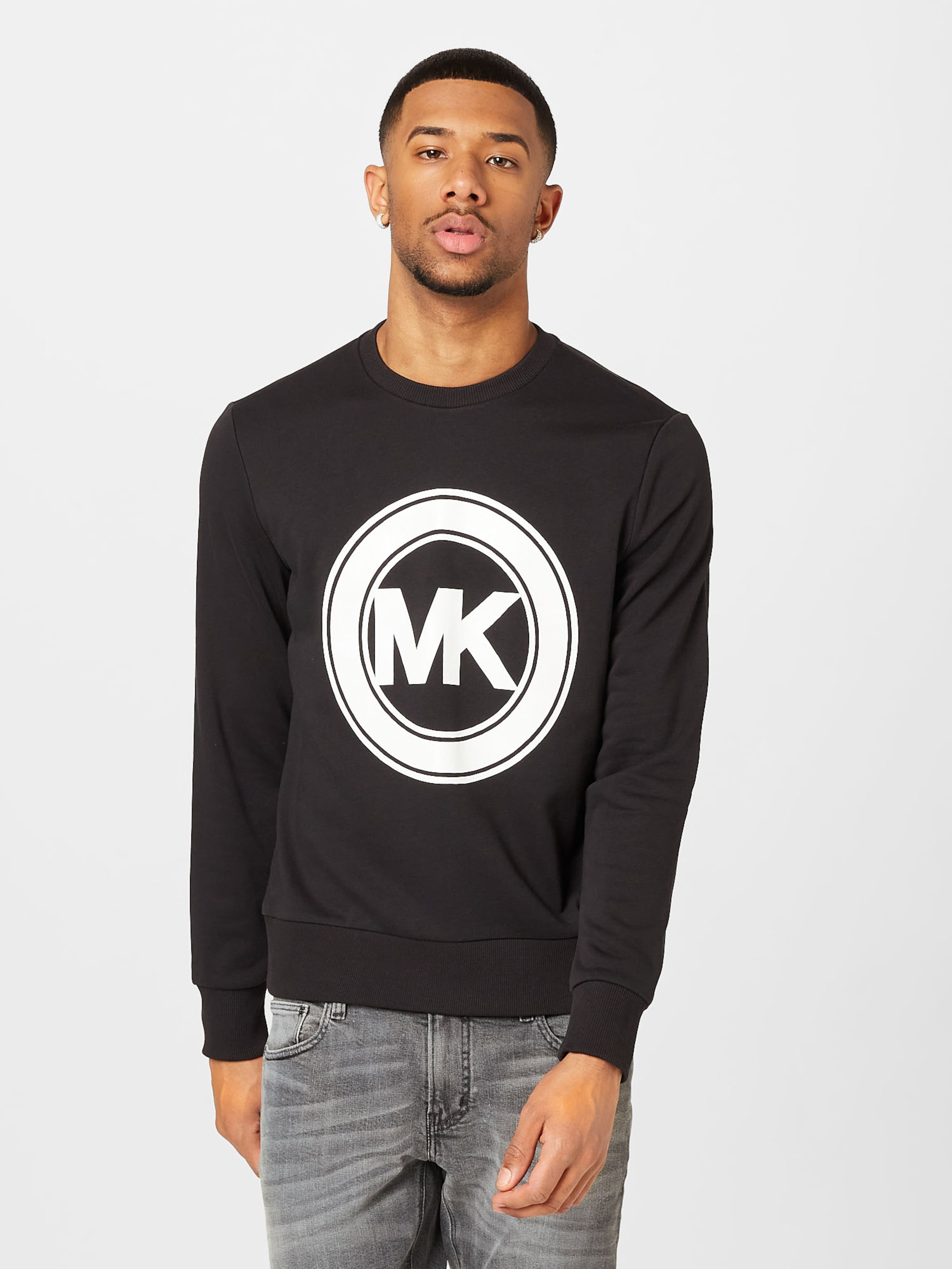 Michael kors black sweatshirt cheap