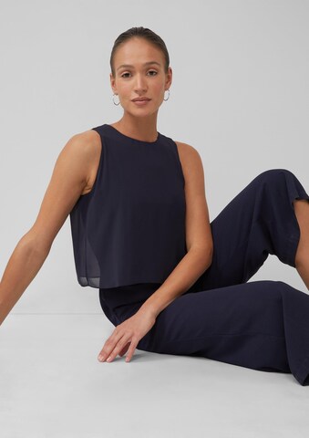 s.Oliver BLACK LABEL Jumpsuit in Blauw