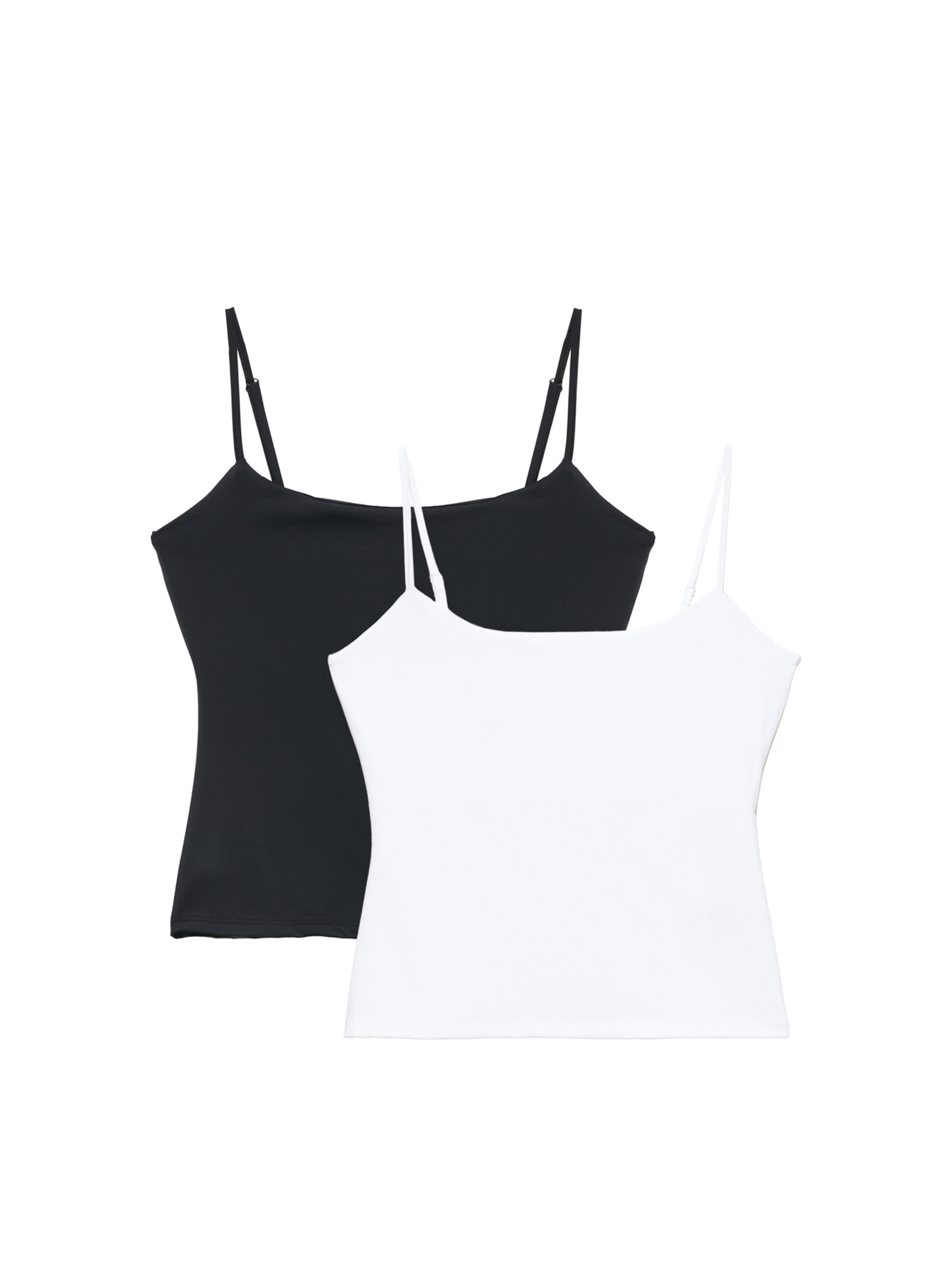 Pull&Bear Haut en XS en noir / blanc, Vue avec produit
