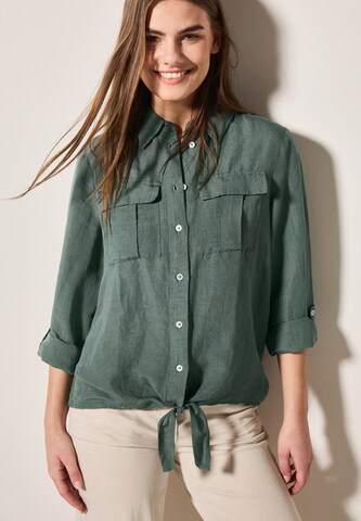 CECIL Blouse in Green: front