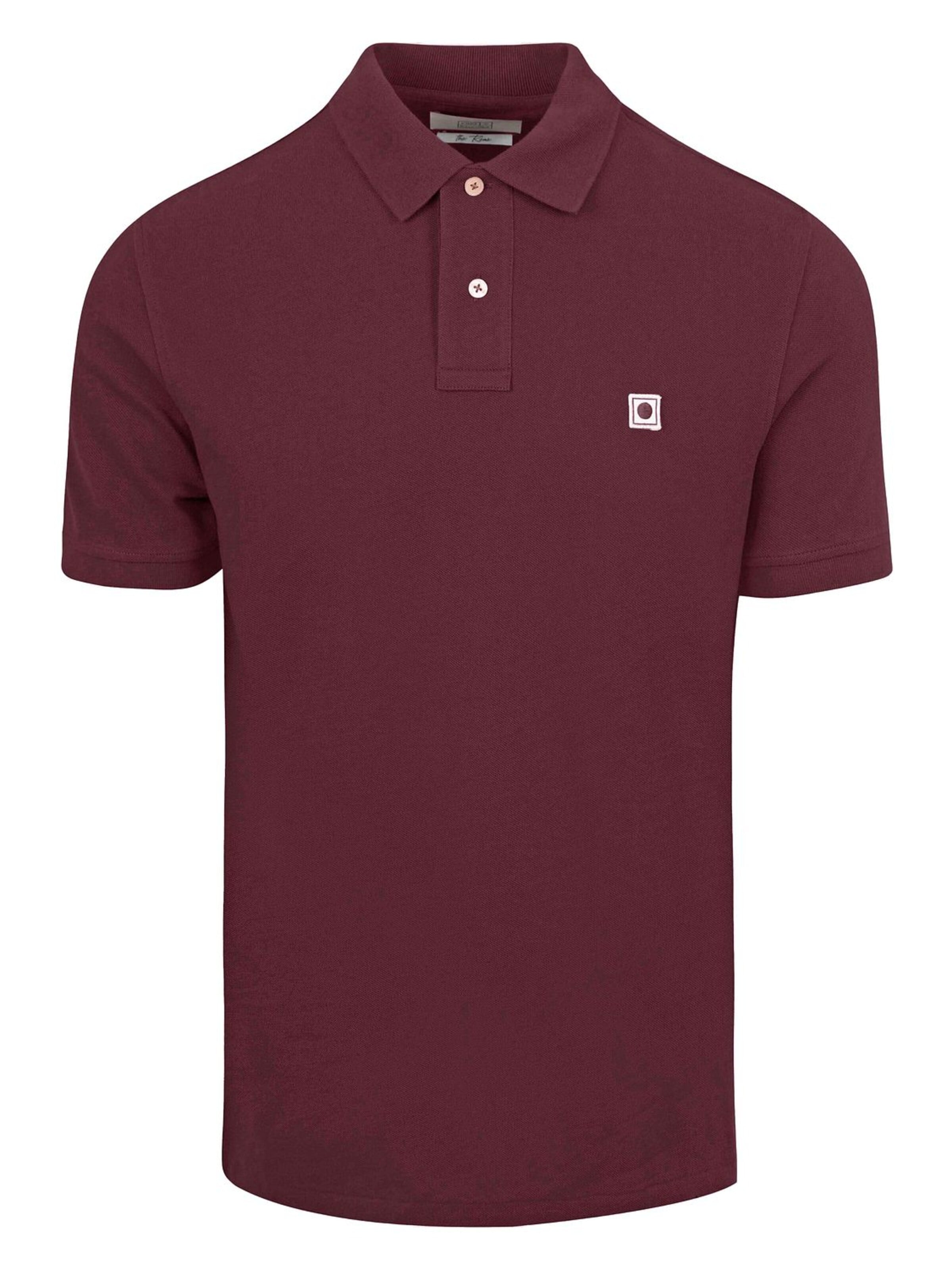 KING Essentials Shirt 'The Rene'‌‌ in Rot: Vorderseite