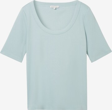 T-shirt TOM TAILOR en bleu : devant