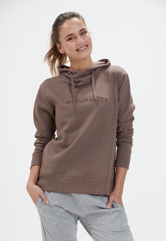 ENDURANCE Athletic Sweatshirt 'Colen' in Brown: front