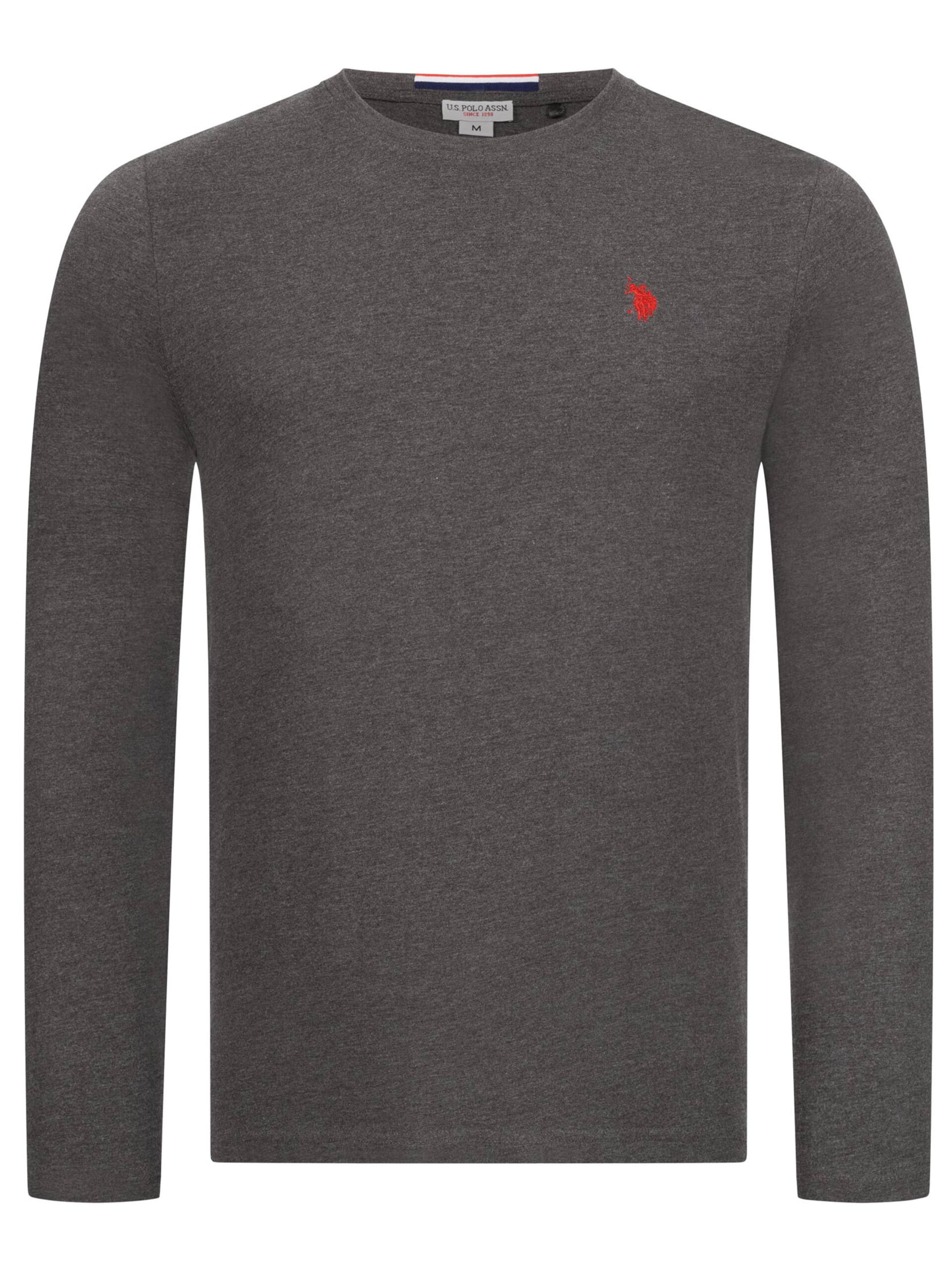 U.S. POLO ASSN. Shirt in Grey: front