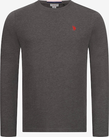 U.S. POLO ASSN. Shirt in Grey: front