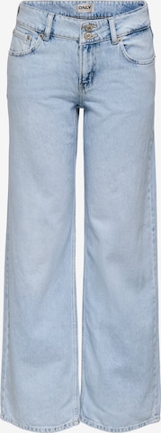 Wide Leg Jean 'ONLEZRA' ONLY en bleu : devant