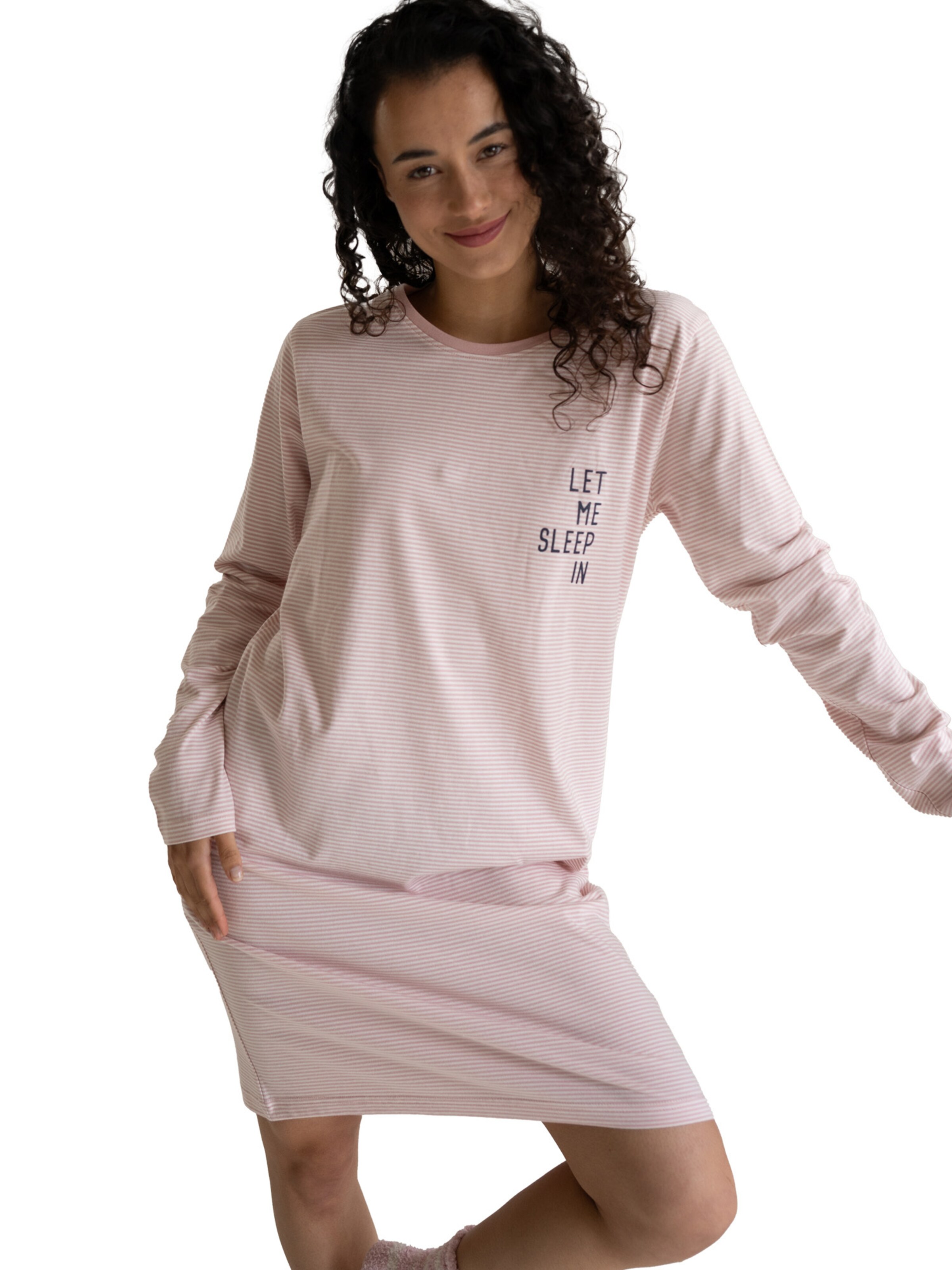 By Louise Sleepshirt ' Classic ' in Pink: Vorderseite