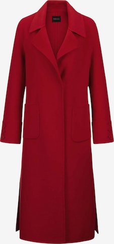 Manteau mi-saison MADELEINE en rouge : devant