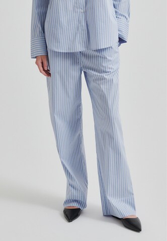 SECOND FEMALE Regular Pants 'Tenby' in Blue: front