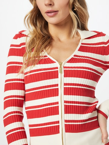 Cardigan River Island en rouge