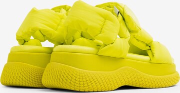 Sandales à lanières 'Bru-Te' BRONX en jaune