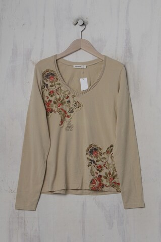 Sandwich Longsleeve-Shirt L in Beige: predná strana