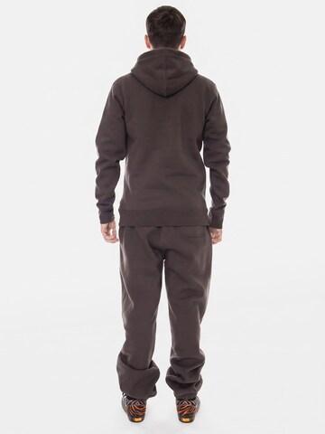 HUF Baggy Bukser 'Crown Stack' i brun