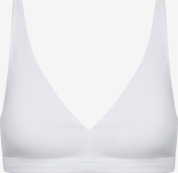 Mey Triangle Bra in White: front