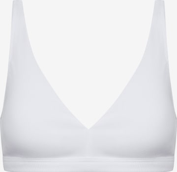 Mey Triangle Bra in White: front