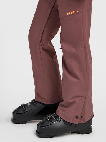 O'NEILL Slimfit Outdoor hlače | vijolična barva