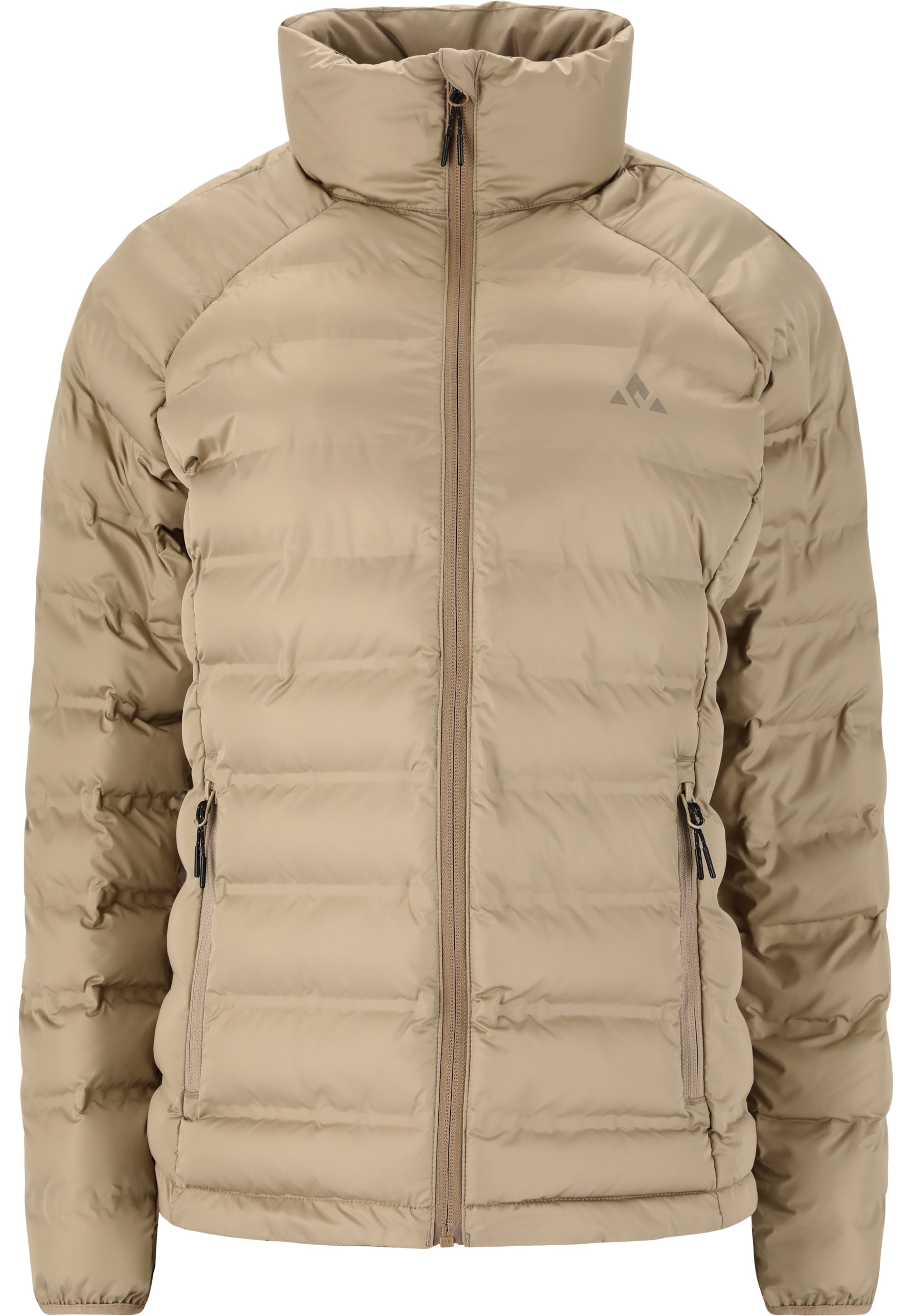Whistler Between-Season Jacket 'Froze' in Brown: front
