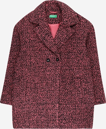 Manteau UNITED COLORS OF BENETTON en rose : devant