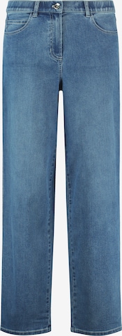 SAMOON Široke hlačnice Kavbojke | modra barva: sprednja stran