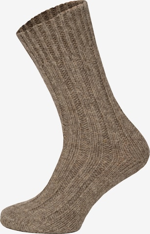HomeOfSocks Socks 'HOS1001' in Grey: front