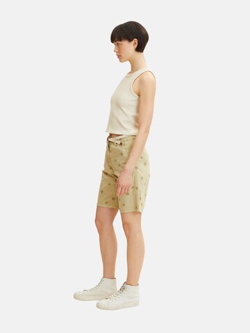 Regular Pantalon chino TOM TAILOR en beige