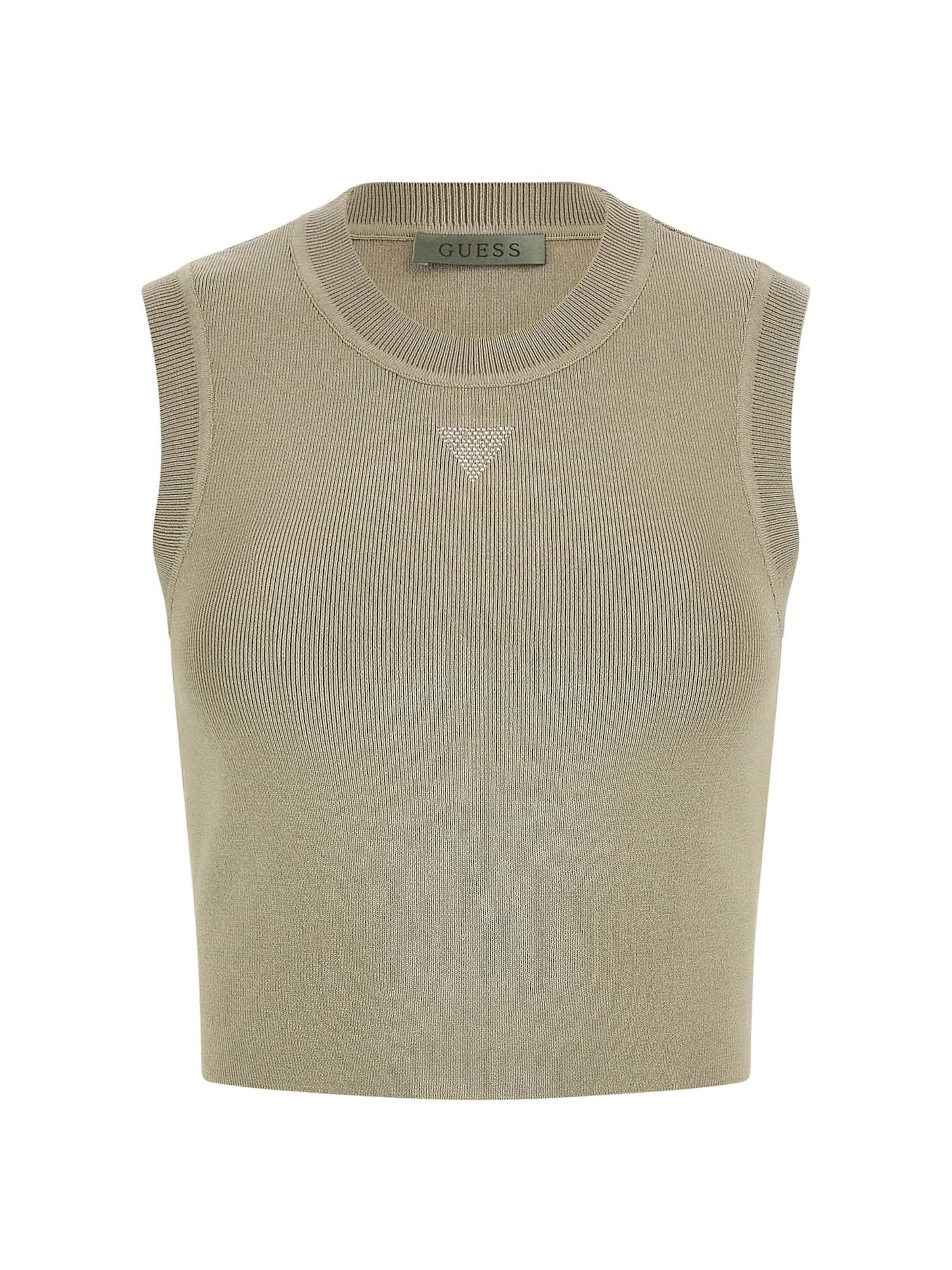 GUESS Top 'Alexia' in Grün: Vorderseite