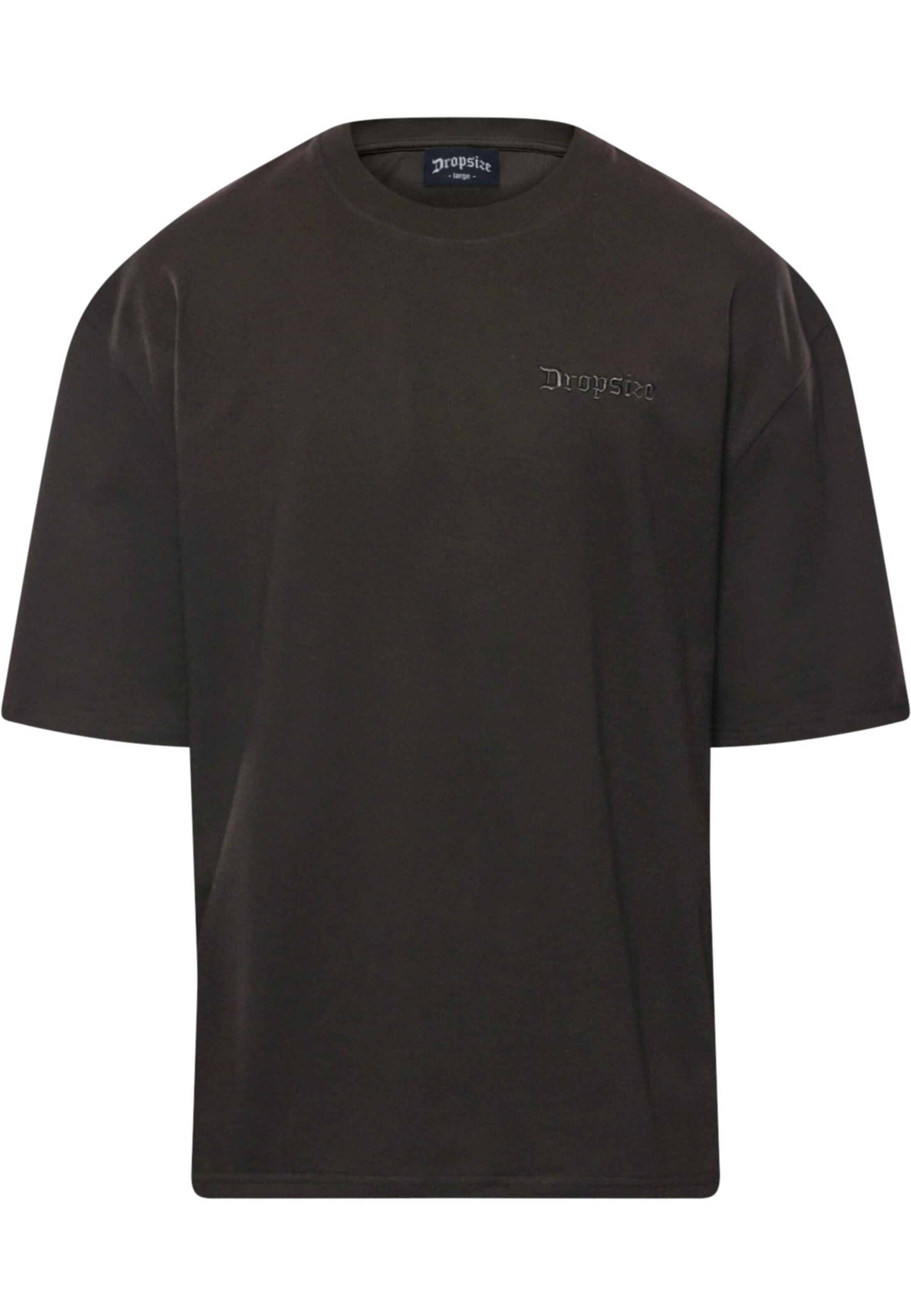 Dropsize - Camisa em preto: frente