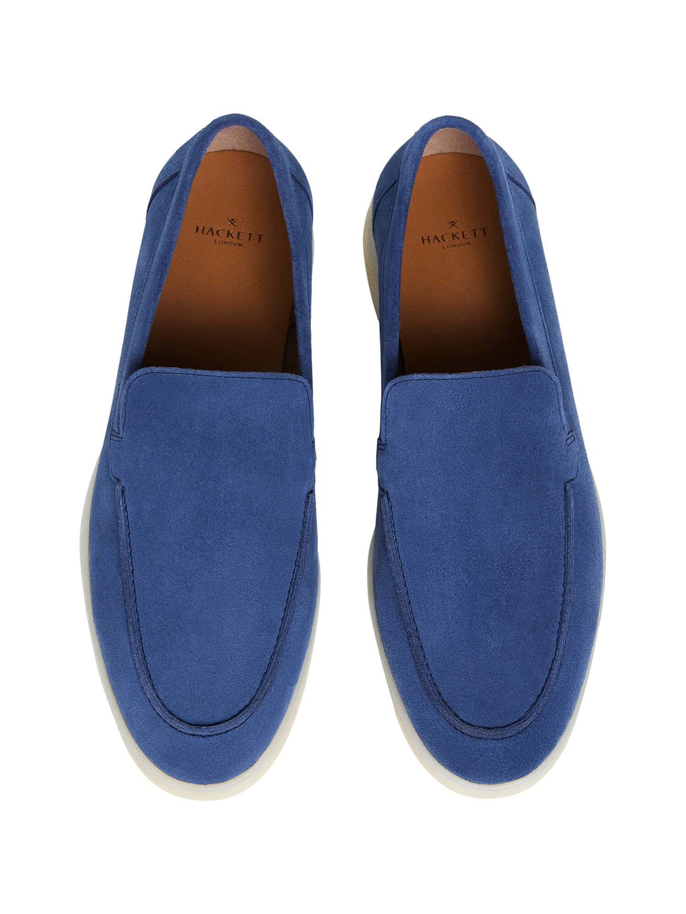 Mocassin 'Martin' Hackett London en bleu