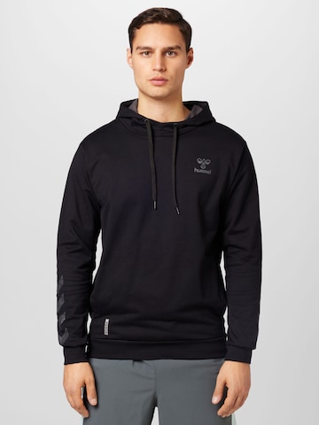 Hummel Athletic Sweatshirt 'OFFGRID' in Black: front