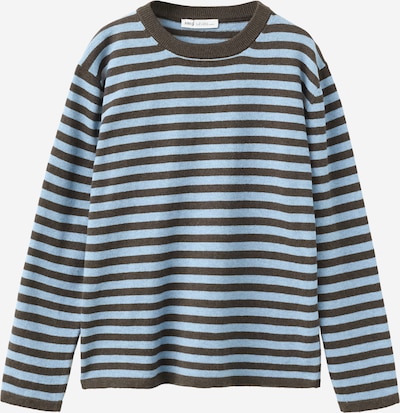 MANGO KIDS Sweater 'WALLY' in 140 in Light blue / Brown, Item view