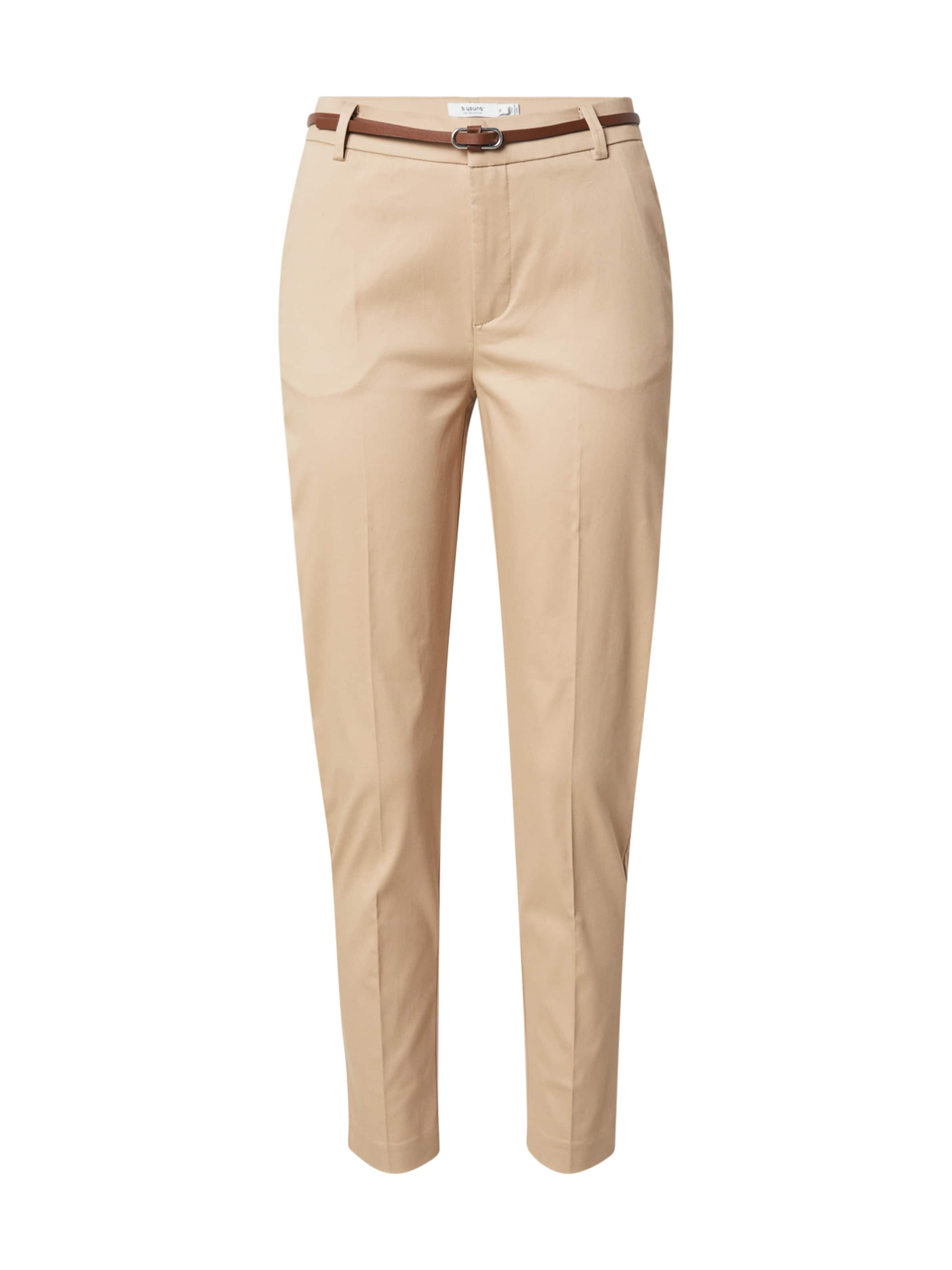 smėlio b.young Prigludęs „Chino“ stiliaus kelnės 'Days': priekis