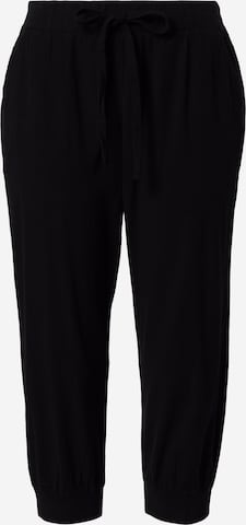 Kaffe Tapered Pants 'Naya' in Black: front