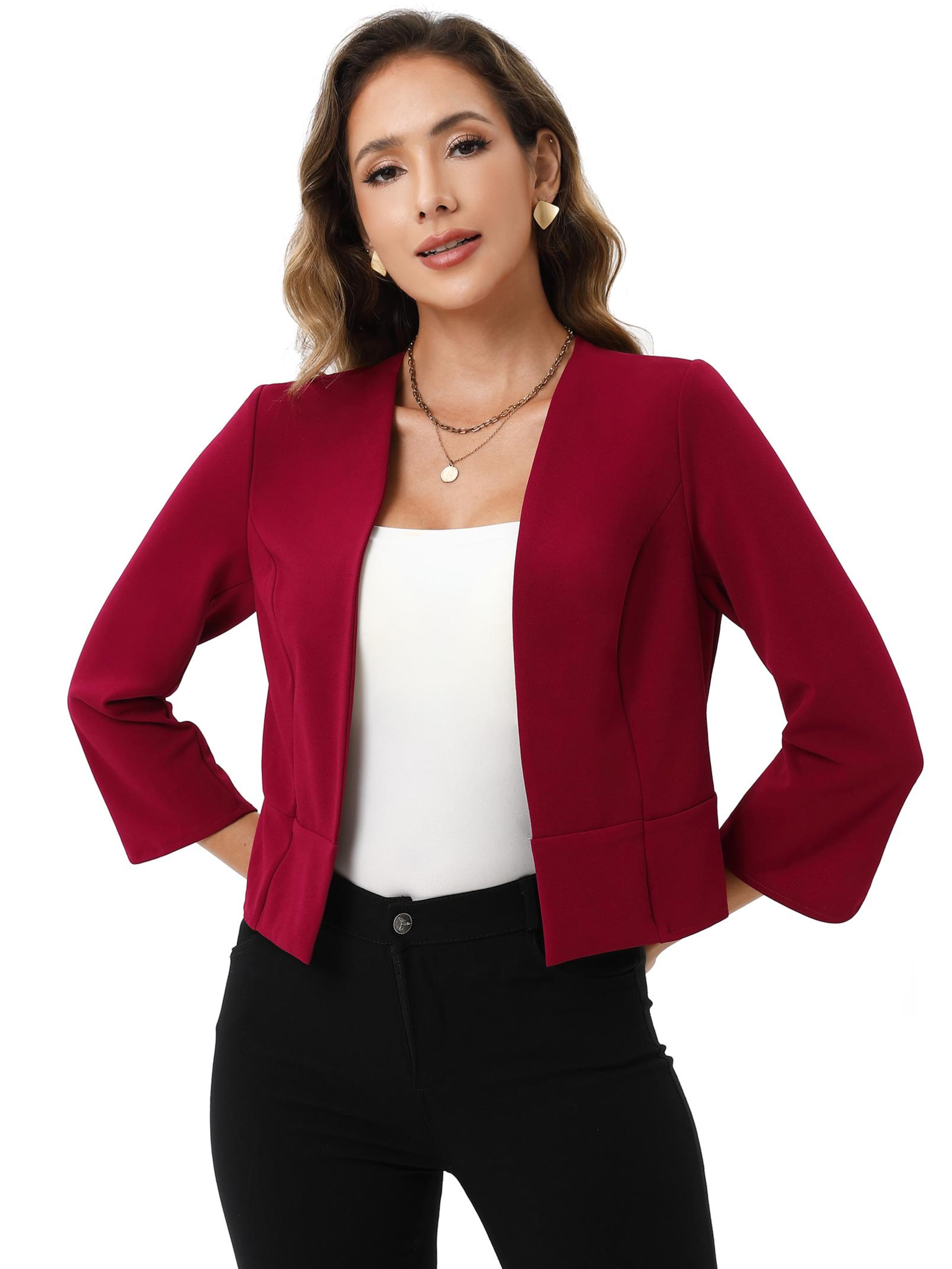 Yesfashion Blazer in Red