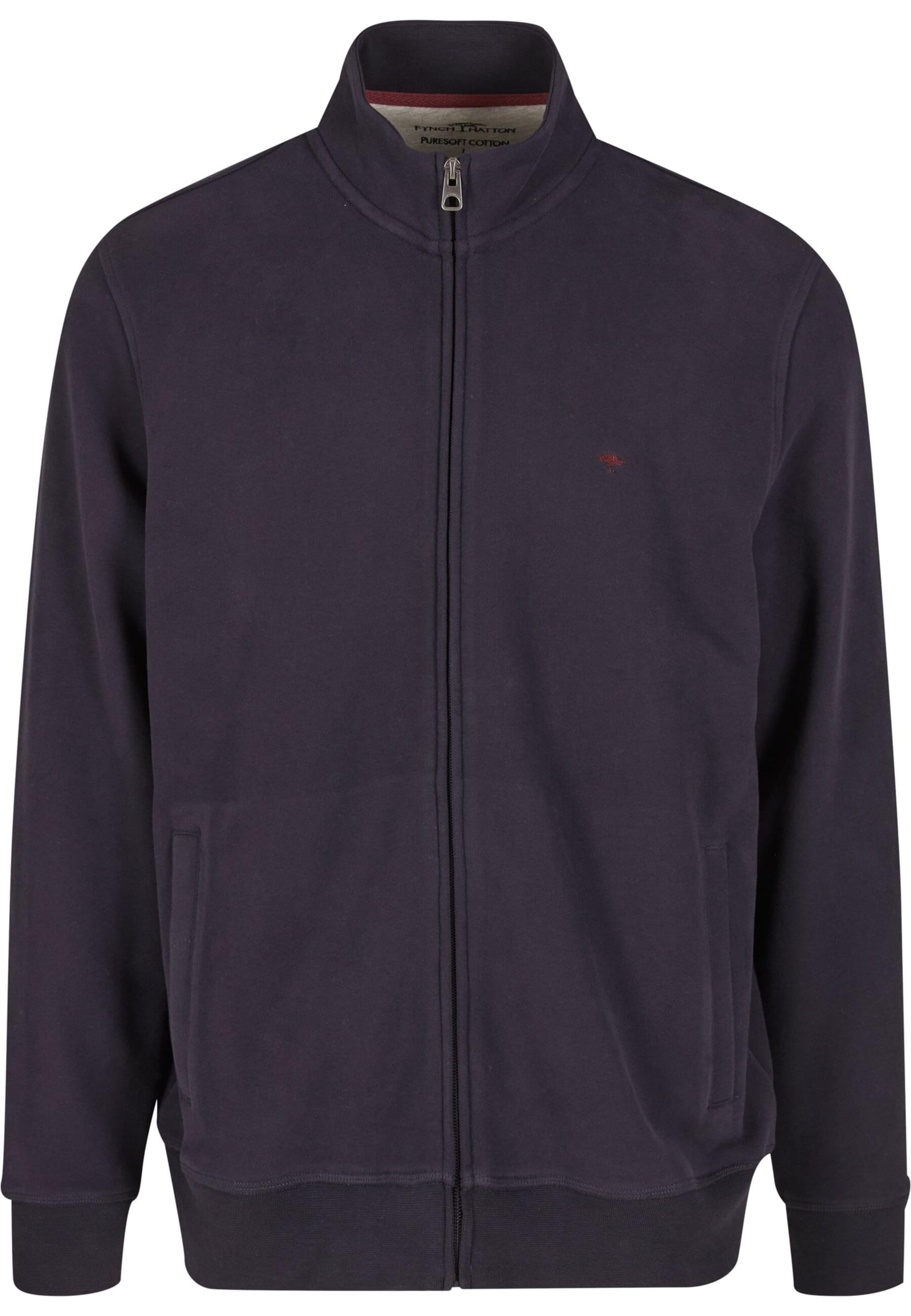 Giacca di felpa di FYNCH-HATTON in blu: frontale