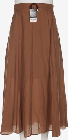 SAMOON Skirt in XXL in Brown: front