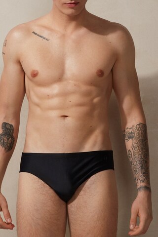 INTIMISSIMI Swim Trunks in Black: front