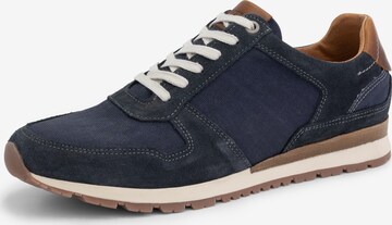 Travelin Sneakers laag 'Norton ' in Blauw: voorkant