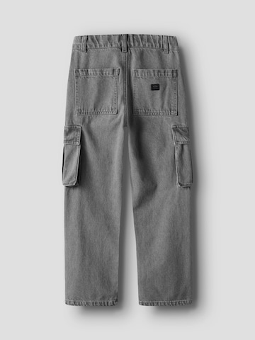 NAME IT - Ropa ancha Pantalón en gris