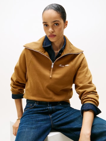 Felpa 'CLASSIC' di TOMMY HILFIGER in marrone