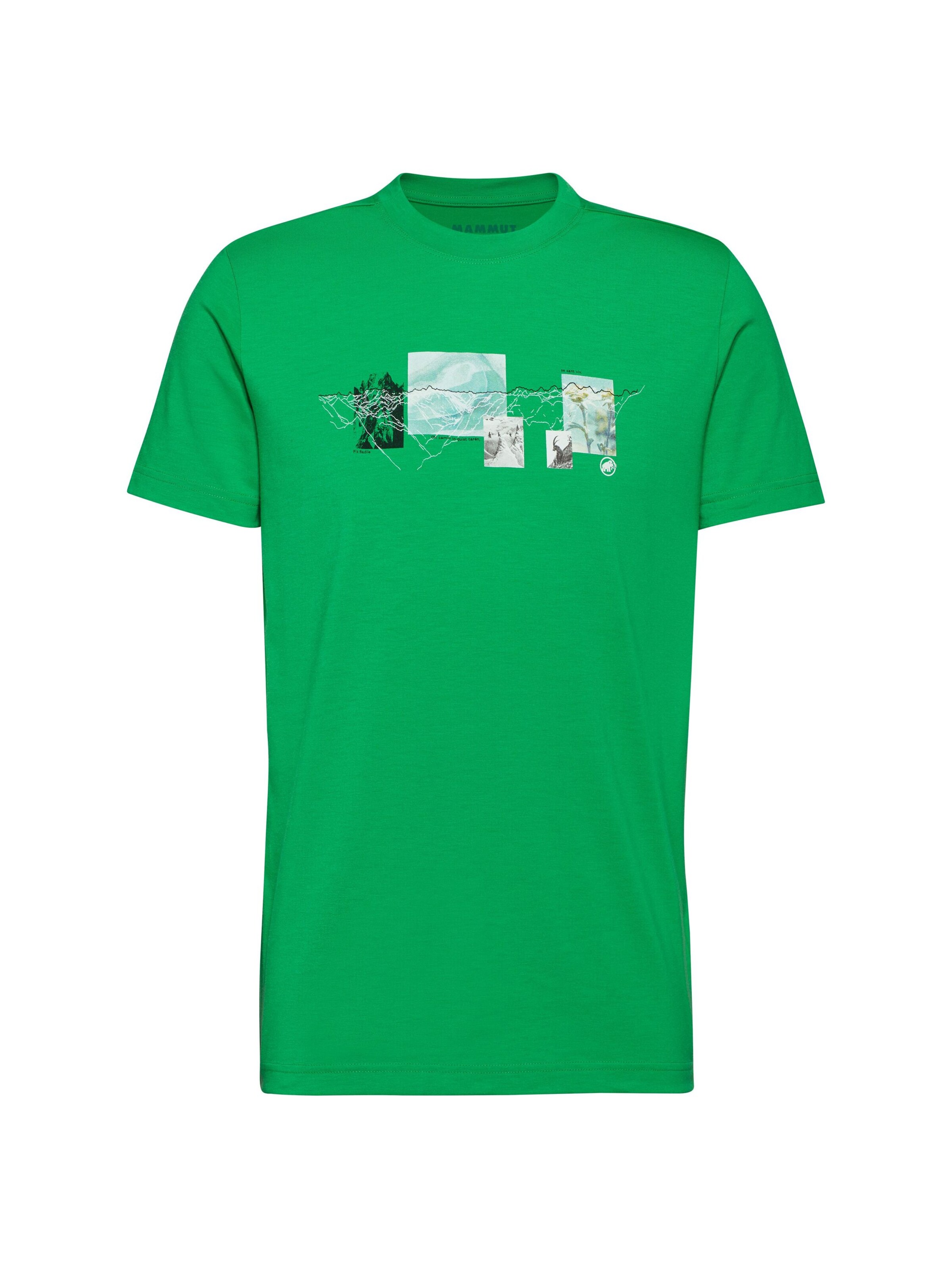 MAMMUT Shirt 'MOUNTAIN 3308M' in Green: front